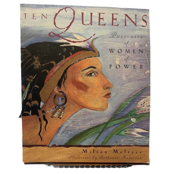 Ten Queens Portraits of Women of Power by Milton Meltzer 2003 Paperback Book - Picture 2 of 5